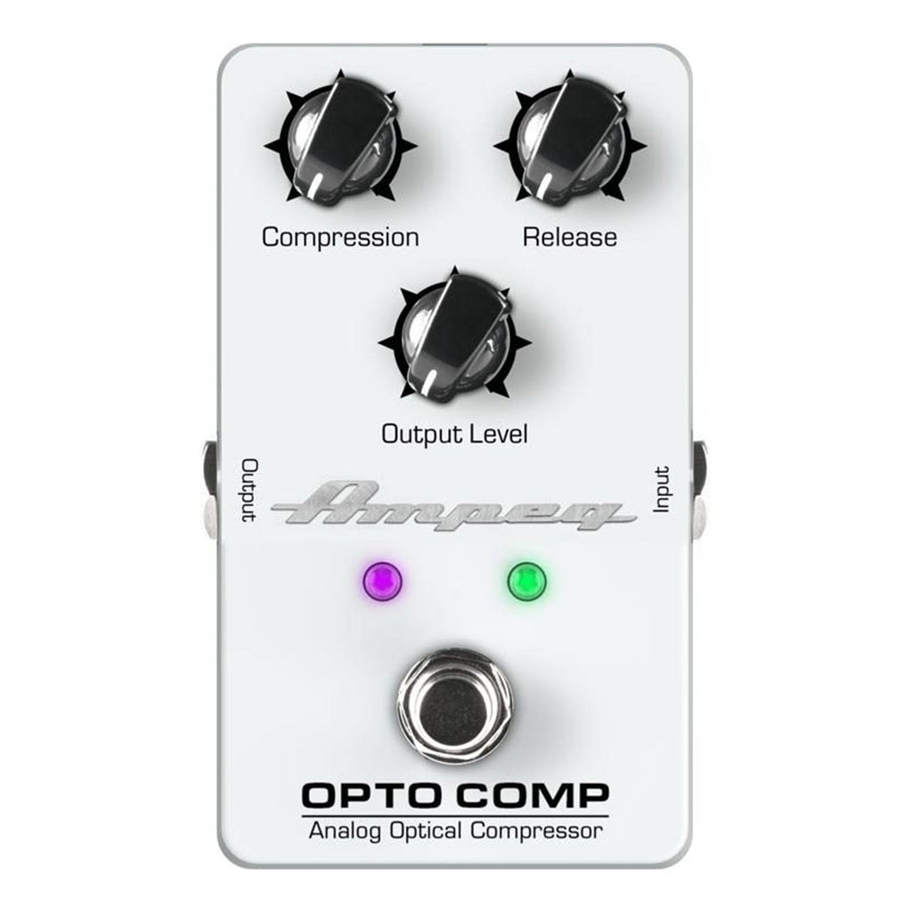 OPTO-COMP-Ampeg 'Opto Comp' Analogue Optical Compressor Bass Guitar Effects Pedal-Living Music