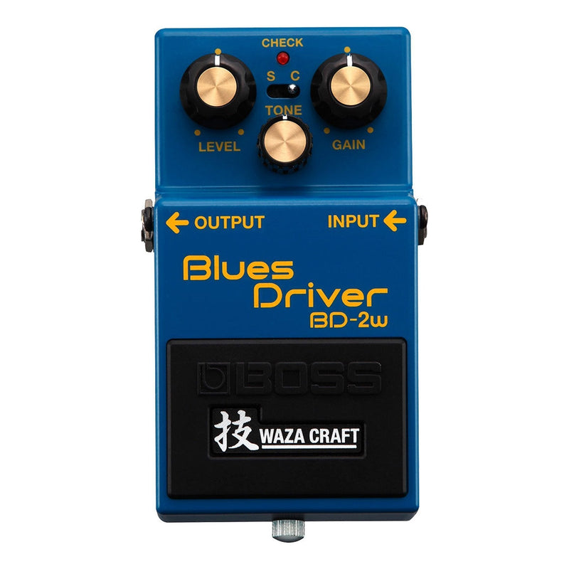 BD2W-Boss BD-2W Waza Craft Blues Driver Guitar Effects Pedal-Living Music