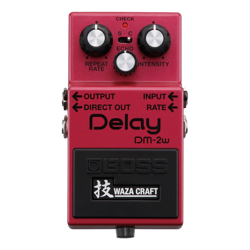 DM2W-Boss DM-2W Waza Craft Delay Guitar Effects Pedal-Living Music