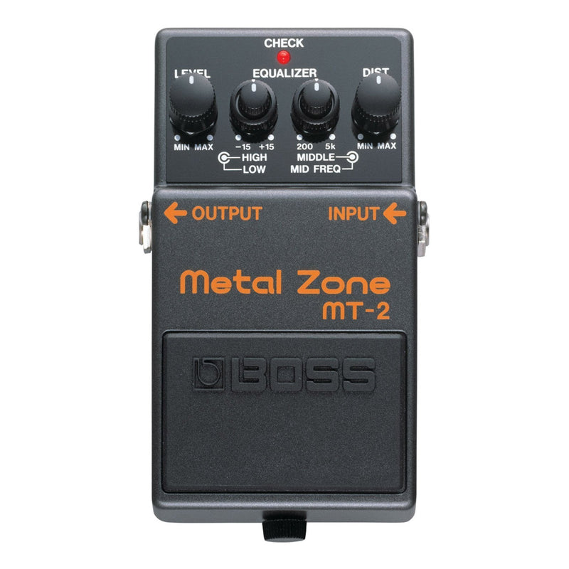 MT2-Boss MT-2 Metal Zone Distortion Guitar Effects Pedal-Living Music