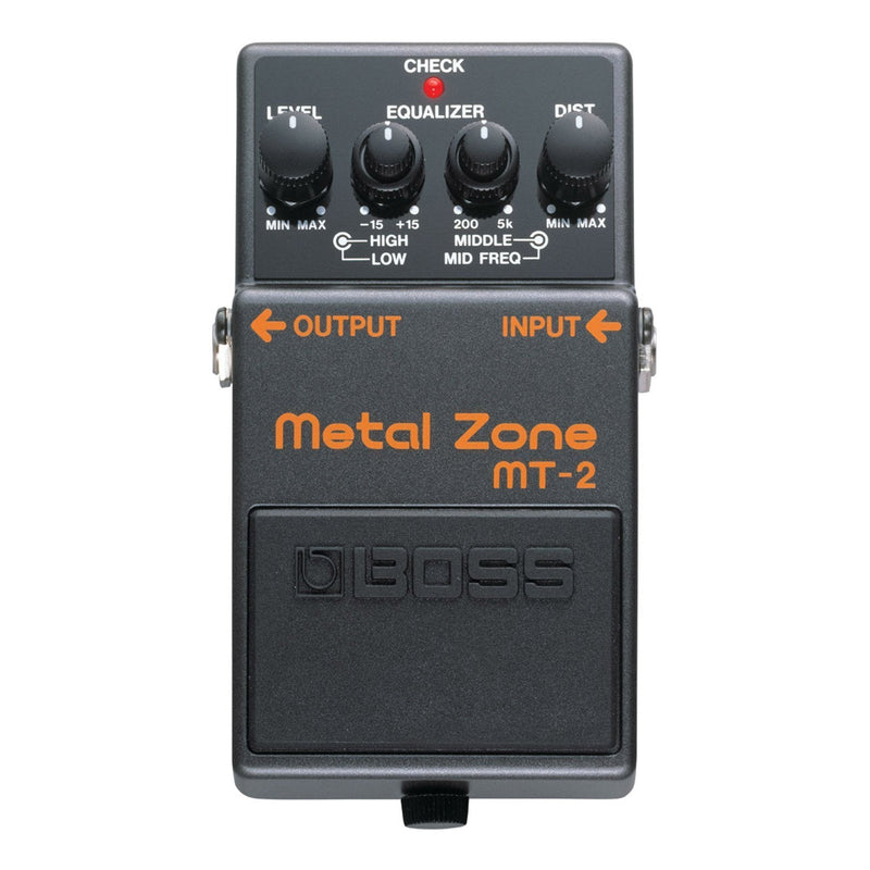 MT2-Boss MT-2 Metal Zone Distortion Guitar Effects Pedal-Living Music