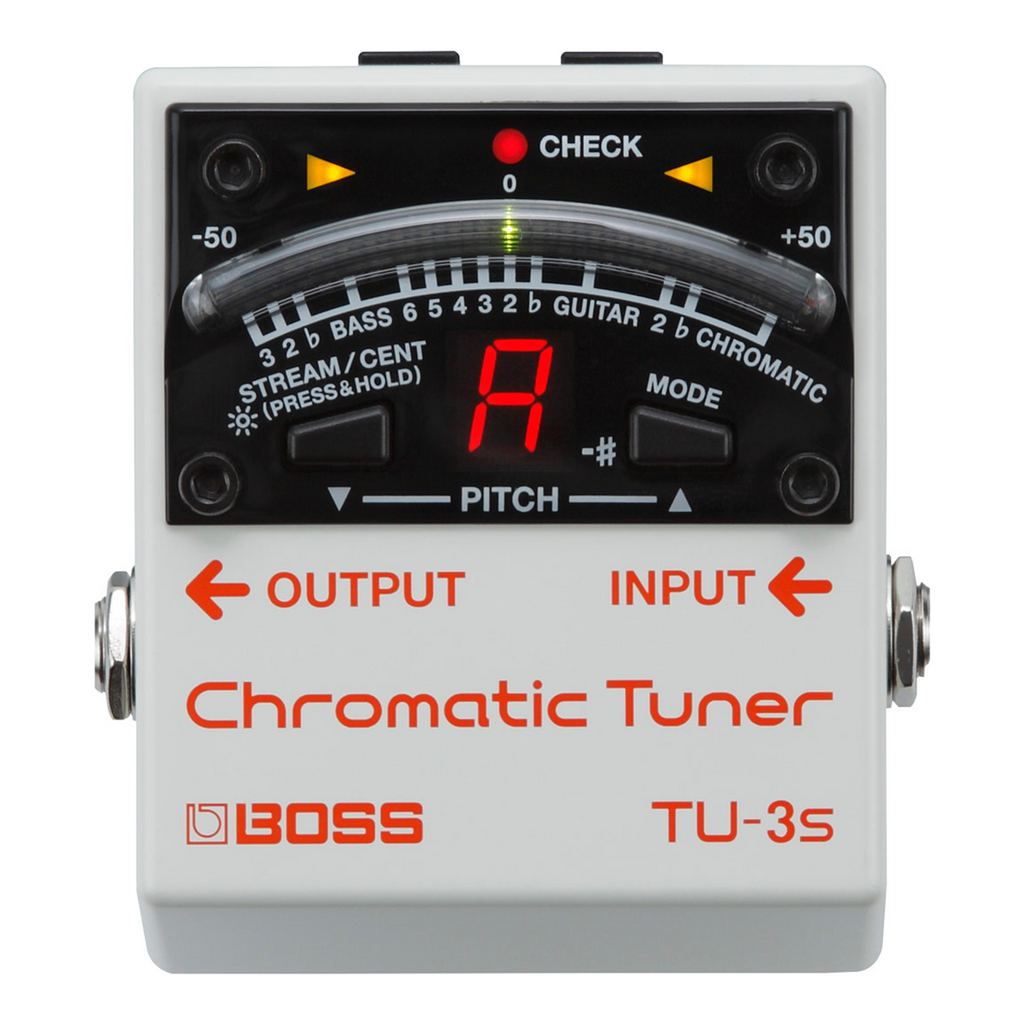 TU3S-Boss TU-3S Chromatic Tuner Guitar Pedal-Living Music