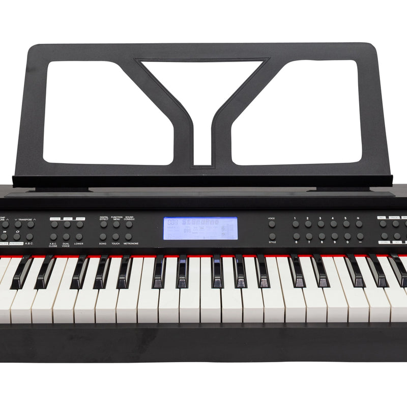 -Crown A6 88-Key Touch Responsive Digital Piano (Black)-Living Music