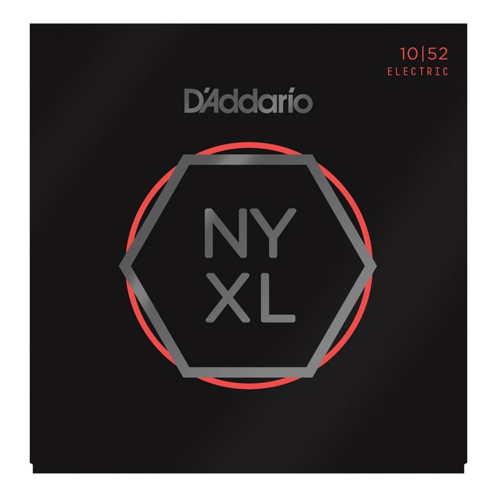 NYXL1052-D'Addario NYXL1052 Light Top/Heavy Bottom Electric Guitar Strings (10-52)-Living Music