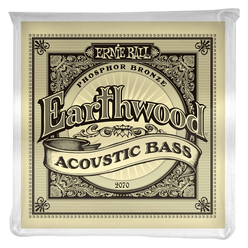 2070-Ernie Ball 2070 Earthwood Phosphor Bronze Acoustic Bass Guitar Strings (45-95)-Living Music