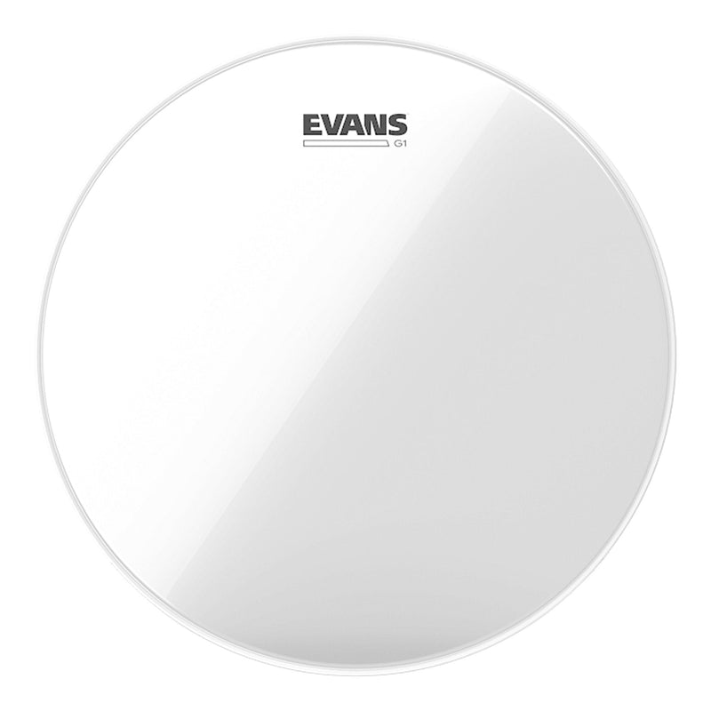 TT10G1-Evans 'G1' Single Ply Clear Drum Head (10")-Living Music