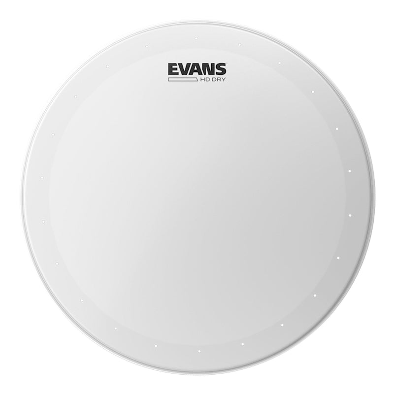 B14HDD-Evans 'GENERA HD Dry' 2-Ply Coated Snare Drum Head (14")-Living Music