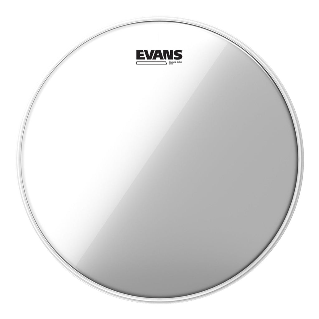 S14H30-Evans 'Hazy 300' Resonant Snare Side Drum Head (14")-Living Music