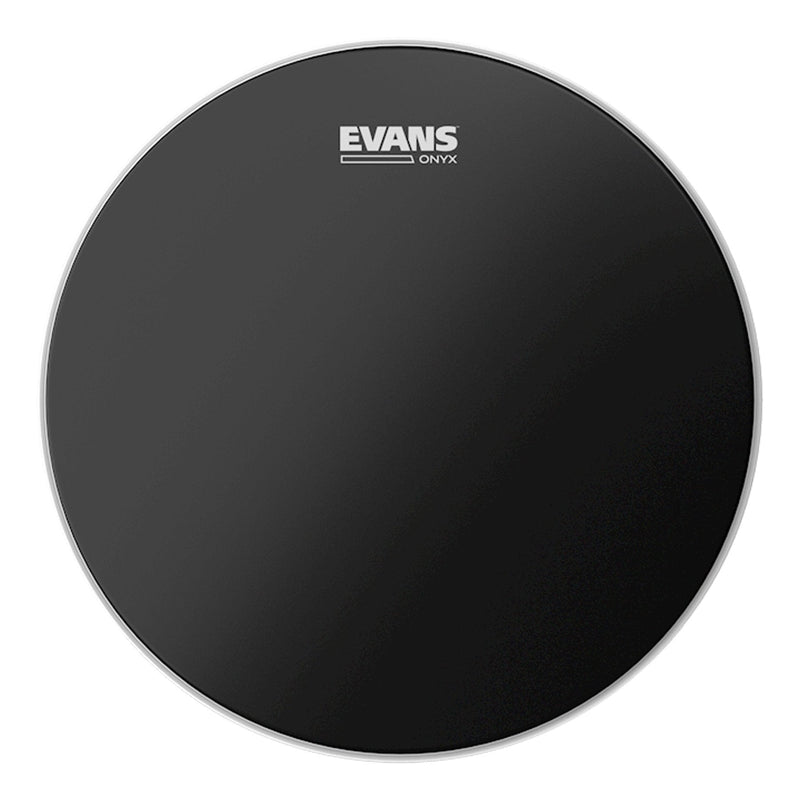 B10ONX2-Evans 'ONYX' 2-Ply Frosted Drum Head (10")-Living Music