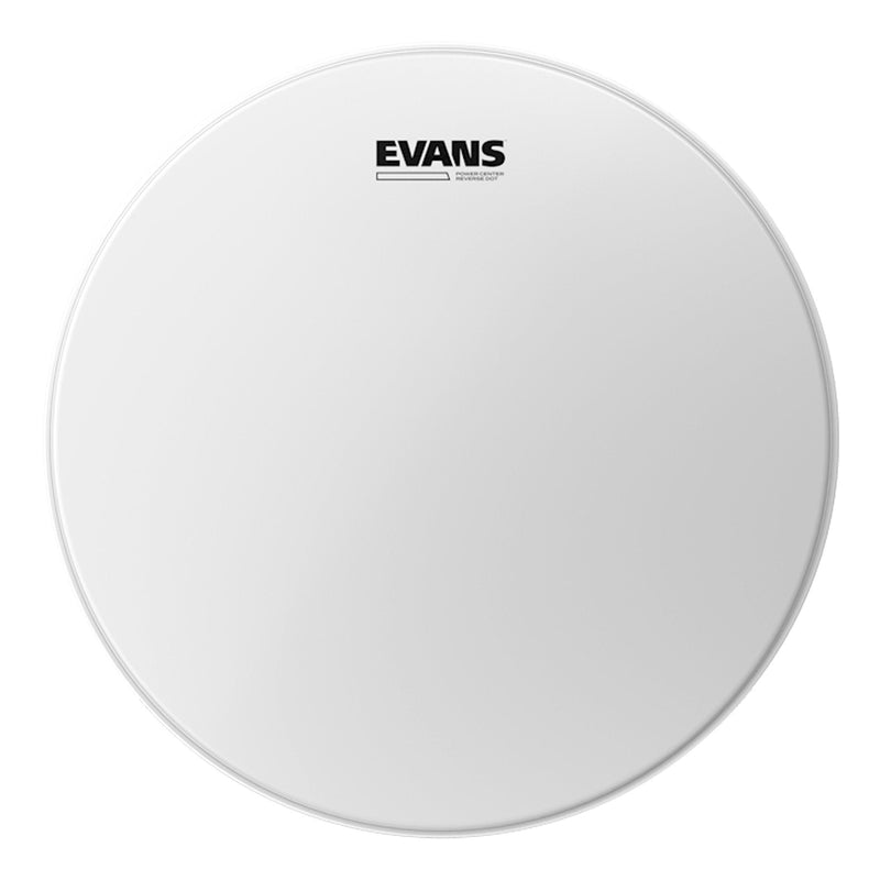 B14G1RD-Evans 'Power Center' Reverse Dot Single Ply Coated Snare Drum Head (14")-Living Music