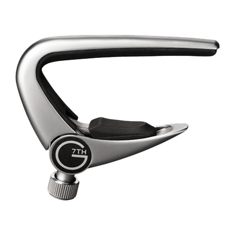 G7NP12-G7th 'Newport' 12-String Guitar Capo (Silver)-Living Music