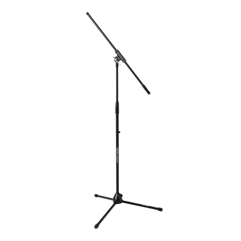 JS-MCFB100-JamStands Fixed-Length Tripod Boom Microphone Stand (Black)-Living Music