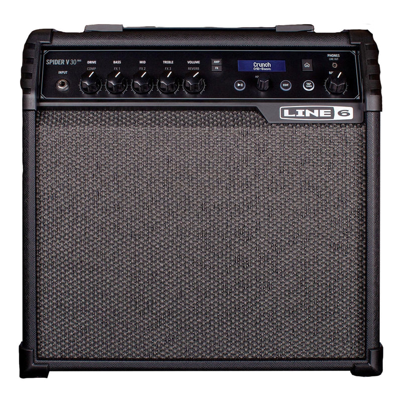 -Line 6 'Spider V30 MkII' 30 Watt Modelling Combo Solid State Amplifier-Living Music