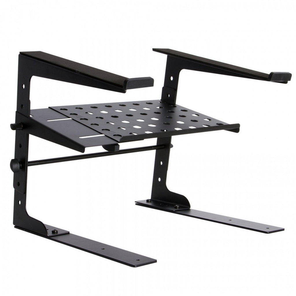 OSLPT6000-On Stage Deluxe 2-Tier Height Adjustable Laptop Stand-Living Music