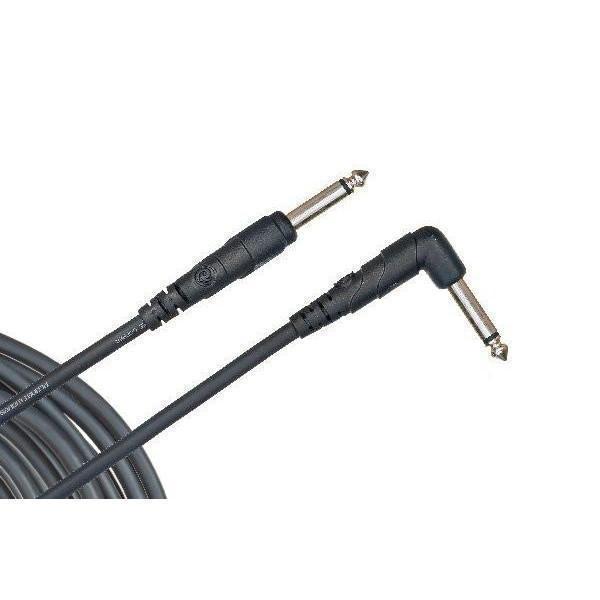 PW-CGTRA-10-Planet Waves 'Classic Series' 1/4" Straight to Right Angle Jack Instrument Cable (10ft)-Living Music