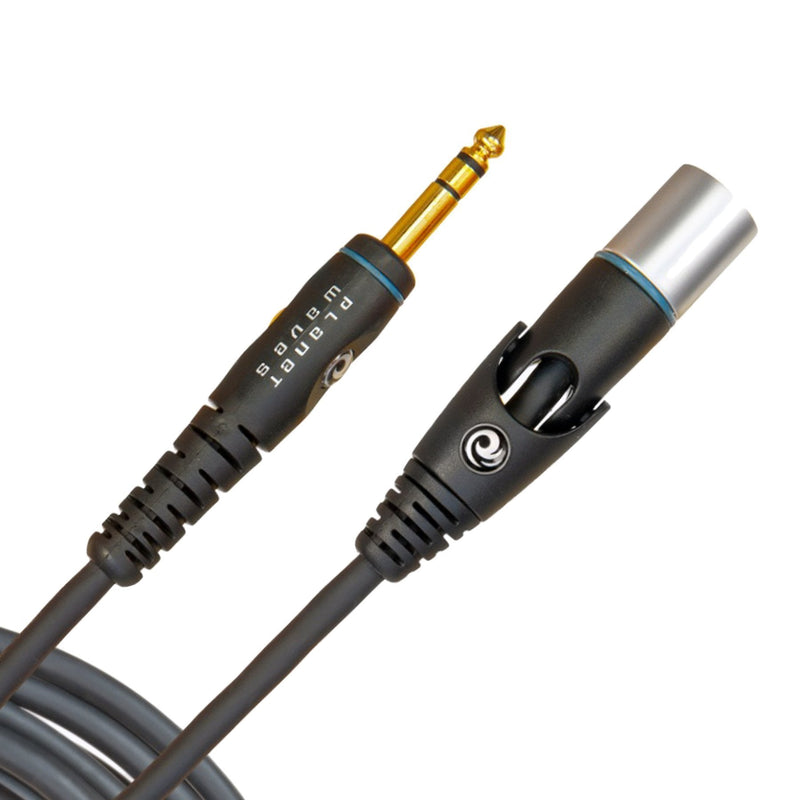 PW-GMMS-10-Planet Waves 'Custom Series' XLR Male to 1/4" Jack Microphone Cable (3m)-Living Music
