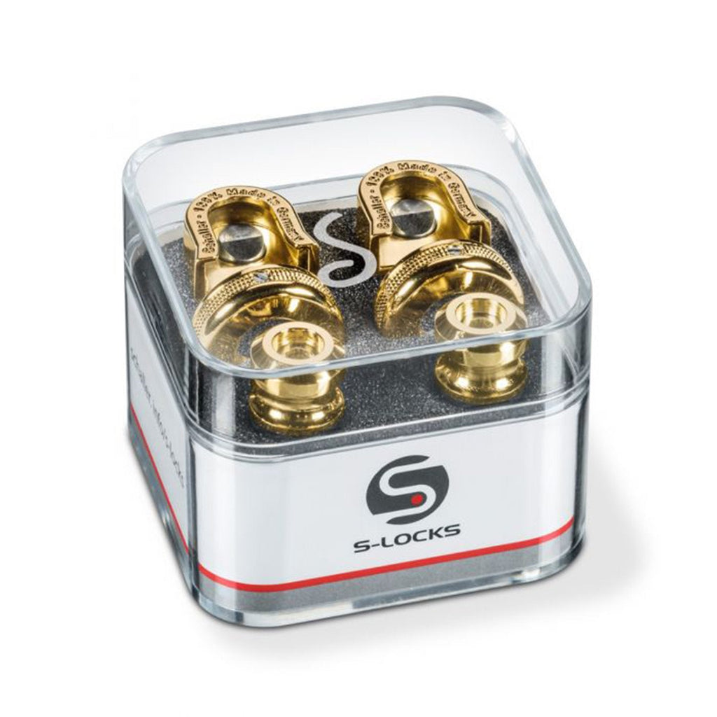 10757-Schaller S-Locks Security Strap Locks (Gold)-Living Music