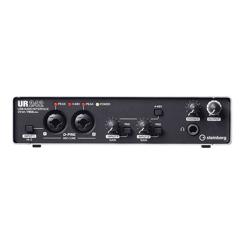 UR242-Steinberg 'UR242' 4-Channel USB Audio Interface with Cubase AI-Living Music