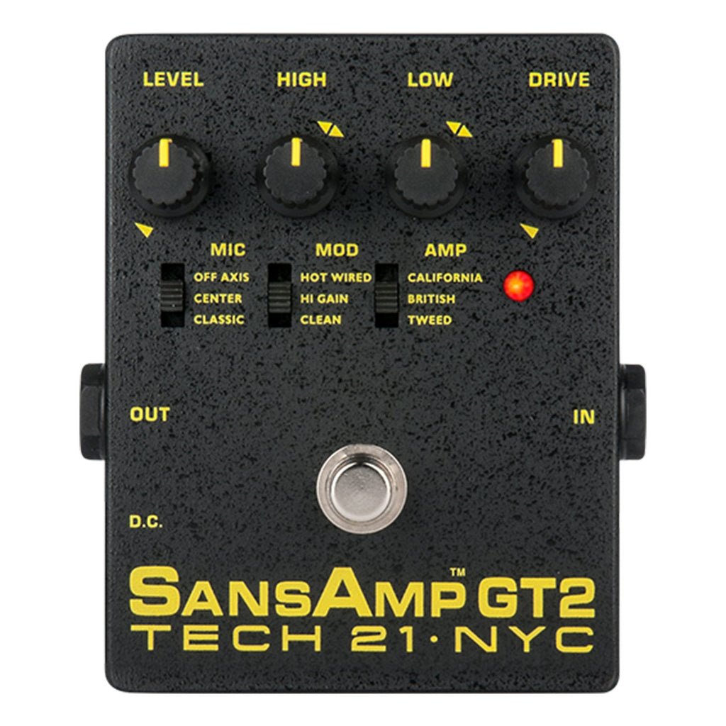 GT2-Tech 21 'SansAmp' GT2 Pedal-Living Music