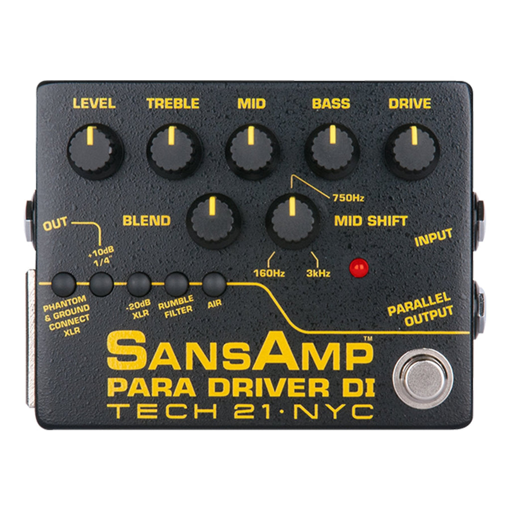 PMDIV2-Tech 21 'SansAmp' Para Driver DI Pedal-Living Music