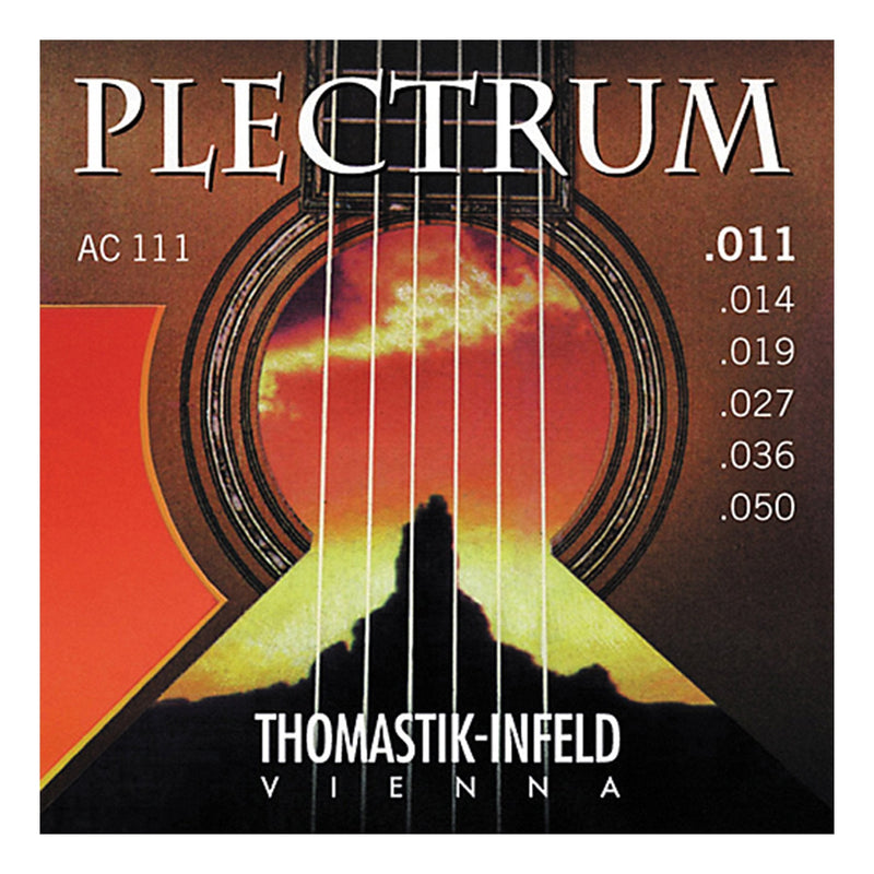 DTAC111-Thomastik DTAC111 Plectrum Acoustic Guitar Guitar Strings (11-50)-Living Music
