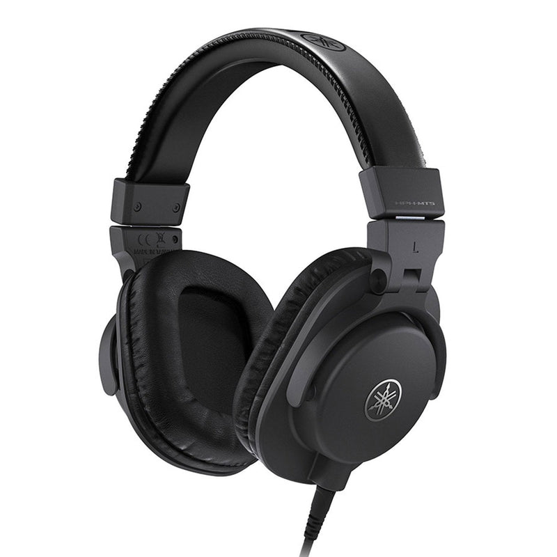 HPH-MT5-Yamaha 'HPH-MT5' Closed Back Studio Monitor Mixing Headphones (Black)-Living Music